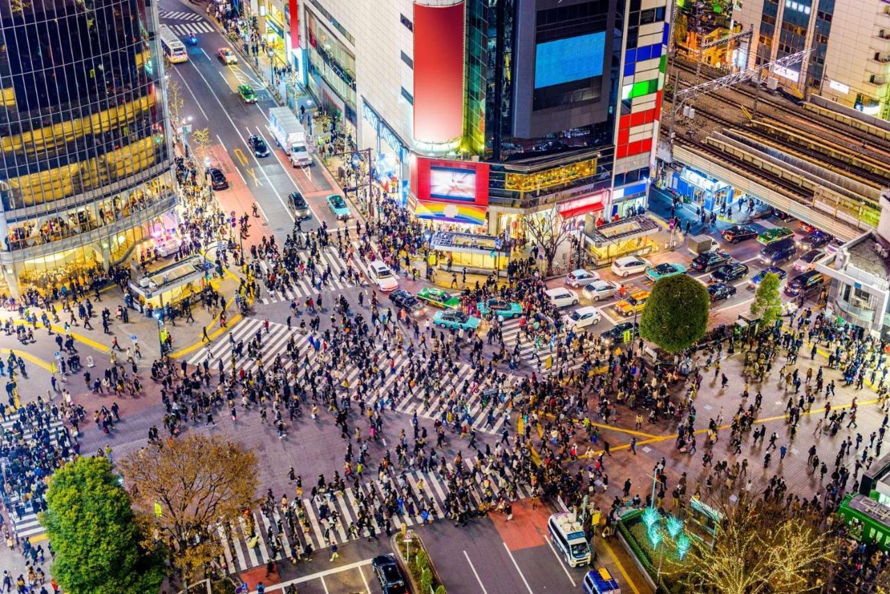 Apartament 涩谷中心 ! 涩谷十字路口 109 Shibuya Scramble Crossing 高速无限制网络#703 Tokio Zewnętrze zdjęcie
